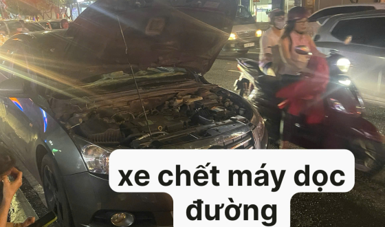 Xe chết m&aacute;y dọc đường, phải l&agrave;m sao? Cứu hộ &ocirc; t&ocirc; tại Ph&uacute; Thạnh