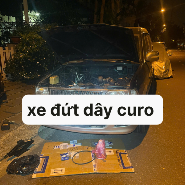Cứu hộ xe đứt d&acirc;y curoa