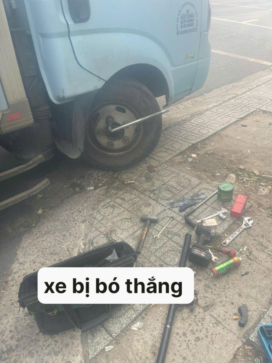 xe bó thắng